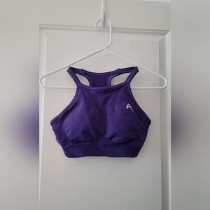 Oner Active Effortless Seamless High Neck Bralette Amethyst